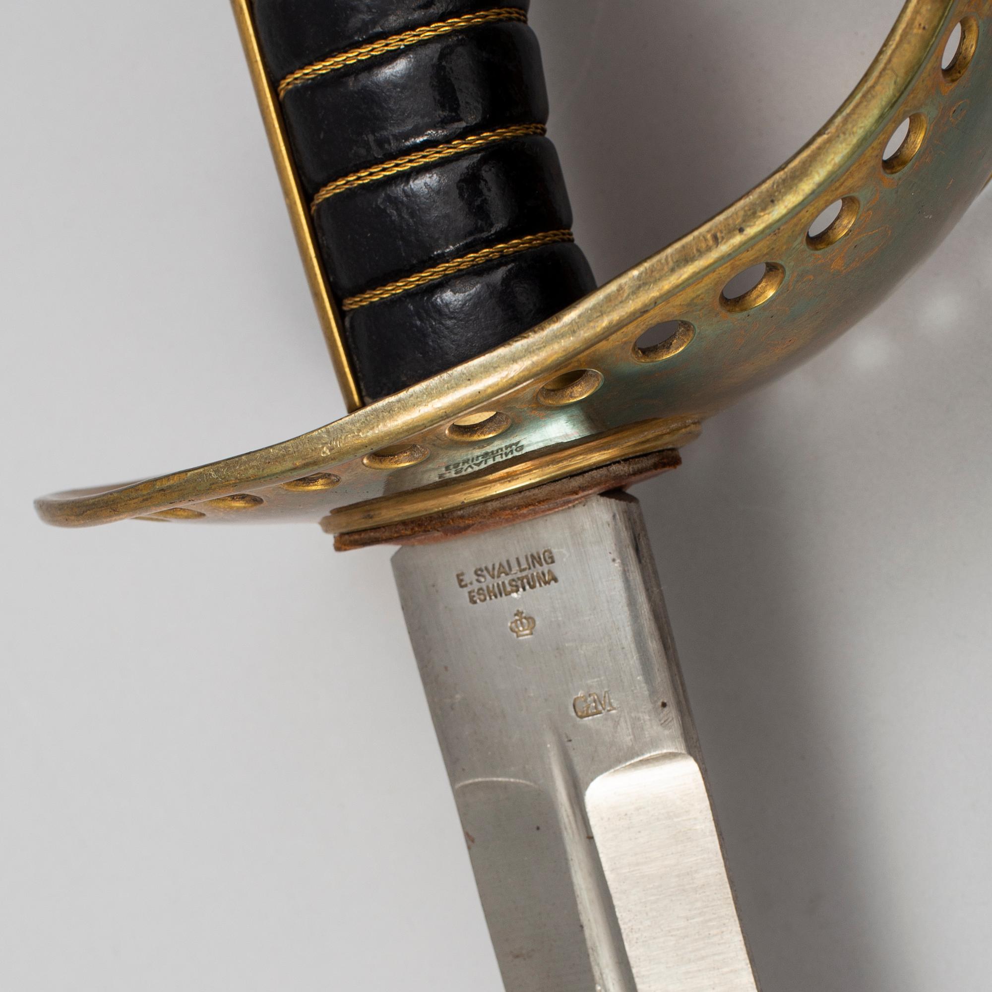 A Swedish cavalry sabre 1893 pattern.