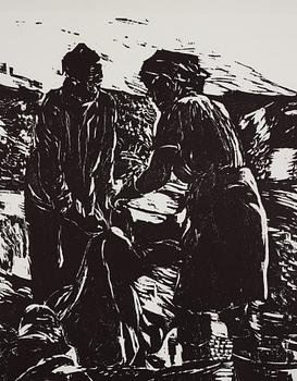 Lars Lerin, träsnitt, signerad 179/210.