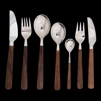 BERTEL GARDBERG, A cutlery set of 61 pieces "Lion de Lux" by Bertel Gardberg, Hackman, Finland. Designed 1958.