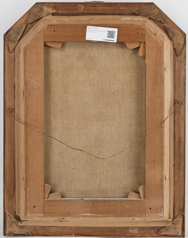 OKÄND KONSTNÄR, olja på duk, 1700-tal.