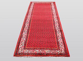 Gallerimatta, Sarouk - Mir, ca 312 x 106 cm.