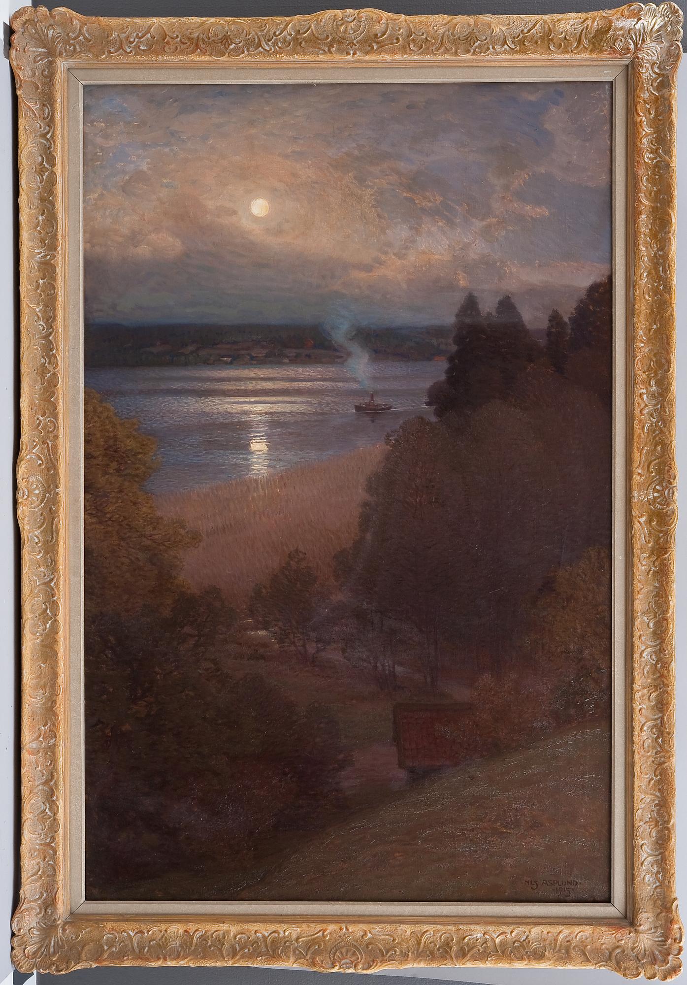 NILS ASPLUND, olja på duk, sign. och dat. 1915.