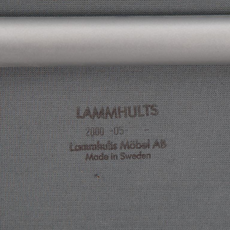 Gunilla Allard, a pair of 'Chacago' easy chairs for Lammhults.