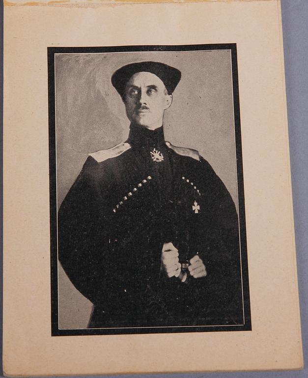 MINNESHÄFTE, Peter Wrangels begravning, Belgrad 9 oktober 1929.