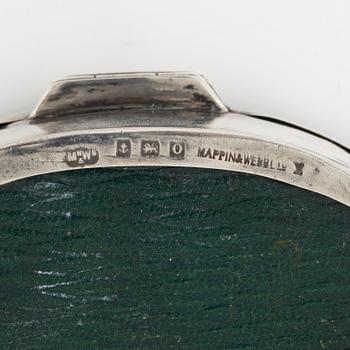 Mappin & Webb, smyckesskrin, silver, Birmingham, England 1913.