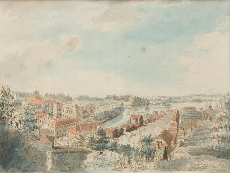 Johan Peter Cumelin, "Vue de Finspong".