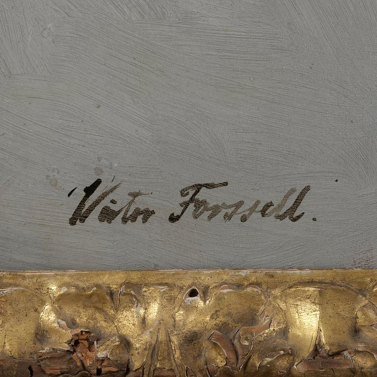 Victor Forssell, "Vinter, Solnedgång".