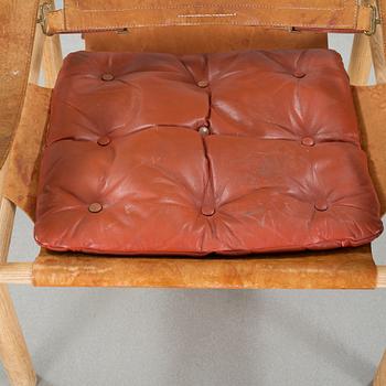 A lounge chair by Arne Norell, model "Sirocco", second half of the 20th century.