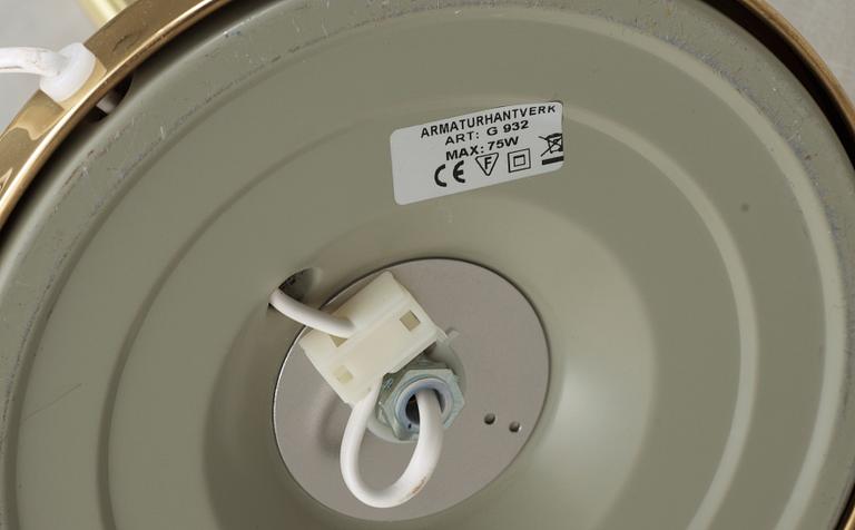 GOLVLAMPA, mässing, 2000-tal.