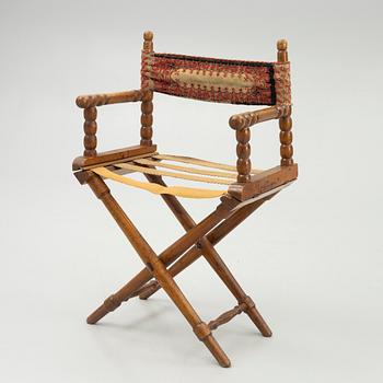 A sofa and four foldable armchairs, first half of the 19th century.