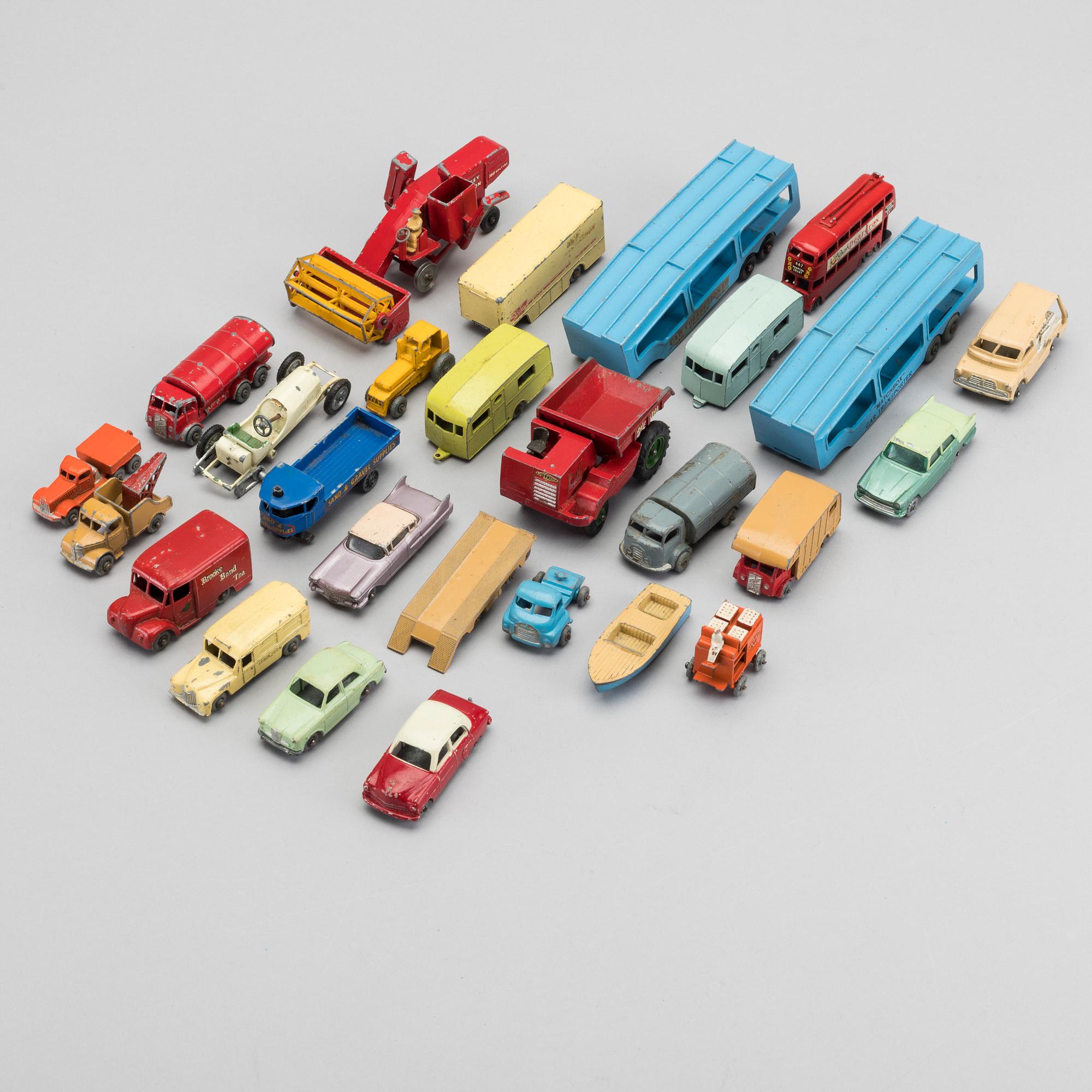 LESNEY MATCHBOX SERIES, 27 st, 1900-talets andra hälft.
