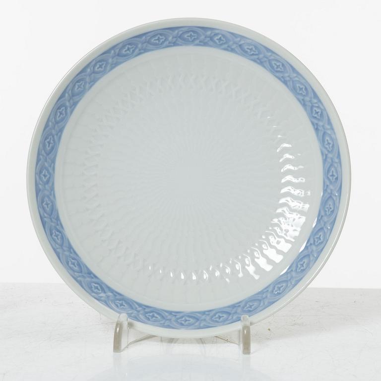 Arnold Krogh, service, 38 pieces, porcelain, "Blue Fan", Royal Copenhagen, Denmark.