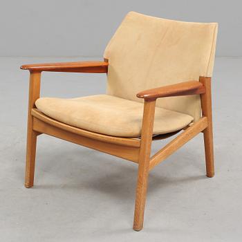 FÅTÖLJ, "9015", Hans Olsen, Gärsnäs, omkring 1960.