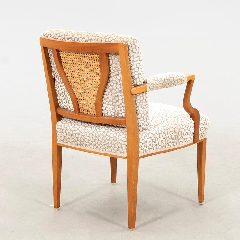 Josef Frank, armchair, model 969, Firma Svenskt Tenn, late 20th century.