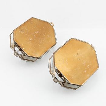 Vägglampor, ett par, Taurus, Spanien, 1900-talets andra hälft.