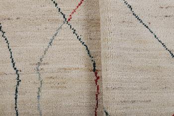 A rug, Morocco, ca 243 x 168 cm.