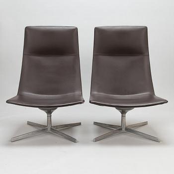 A pair of armchairs, 'Catifa 70 Lounge Chair', Arper, Italy.