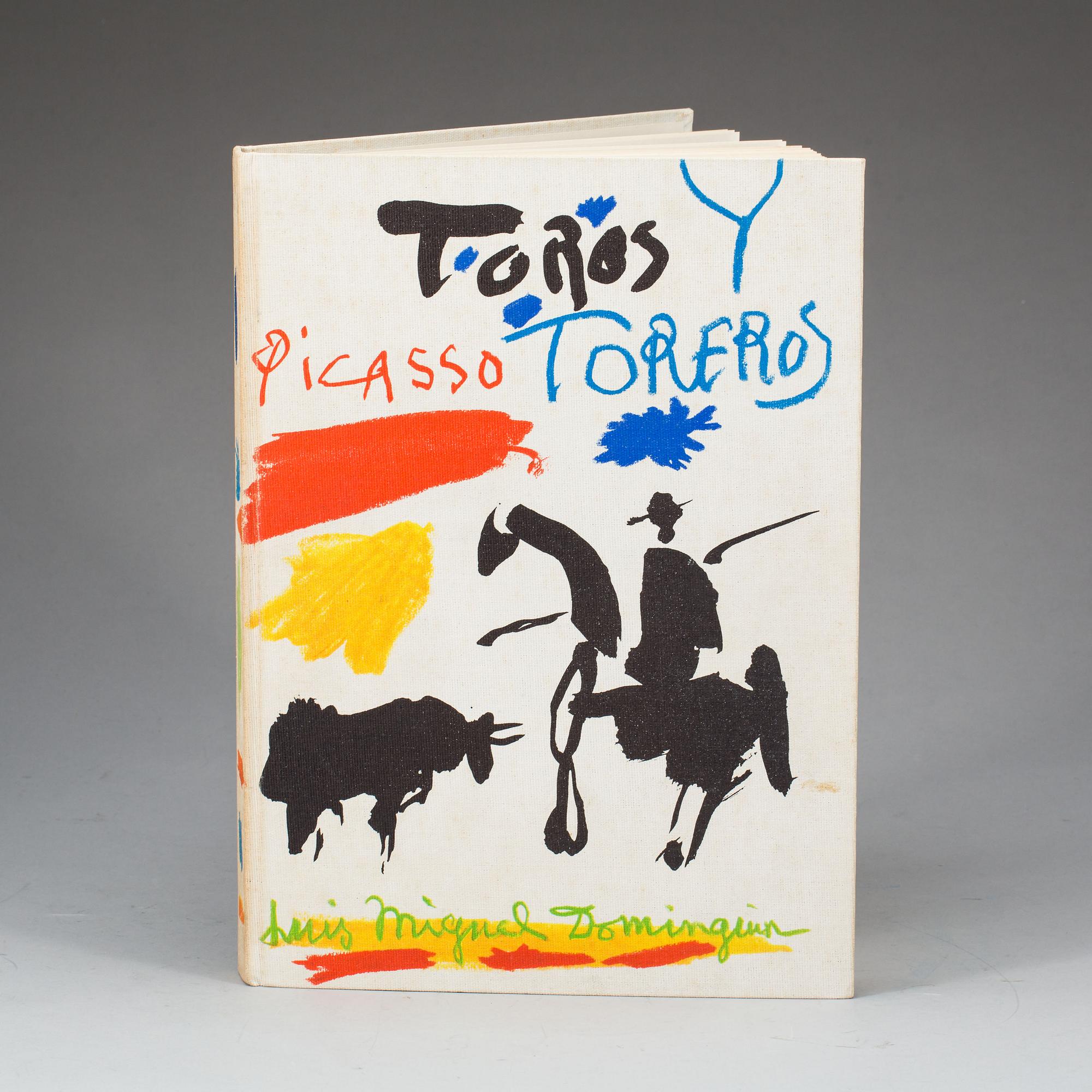 BOK, "Picasso Toros Y Toreros", Luis Miguel Dominguin och Georges Boudaille.
