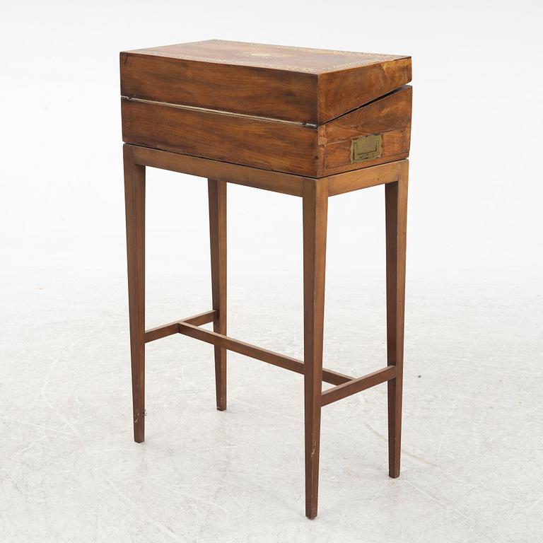 A writing slope, mid 19th Century.