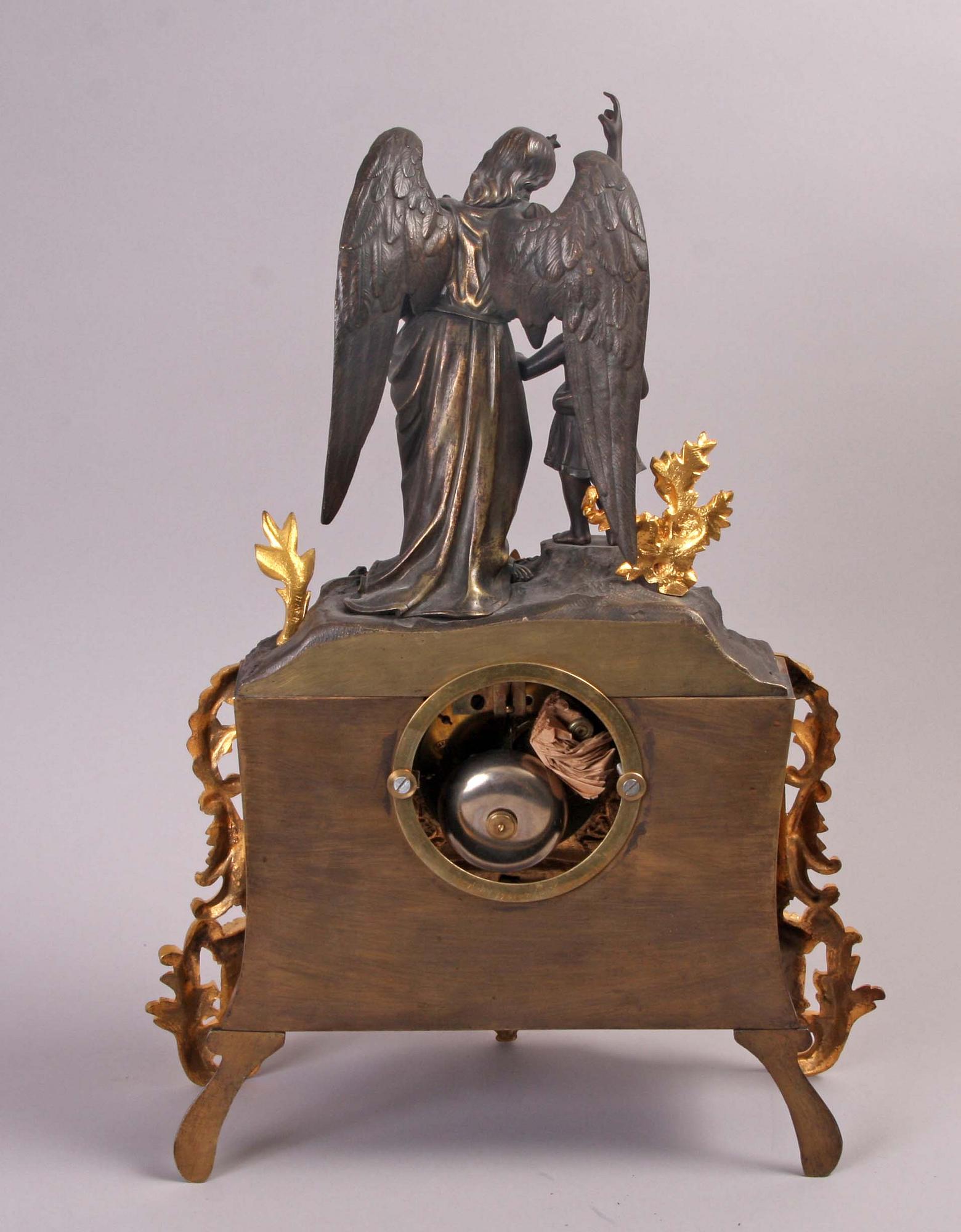 BORDSPENDYL, Caudron, Paris. 1800-talets andra hälft.