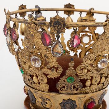 A wedding crown, FA Eneroth Stockholm 1855.