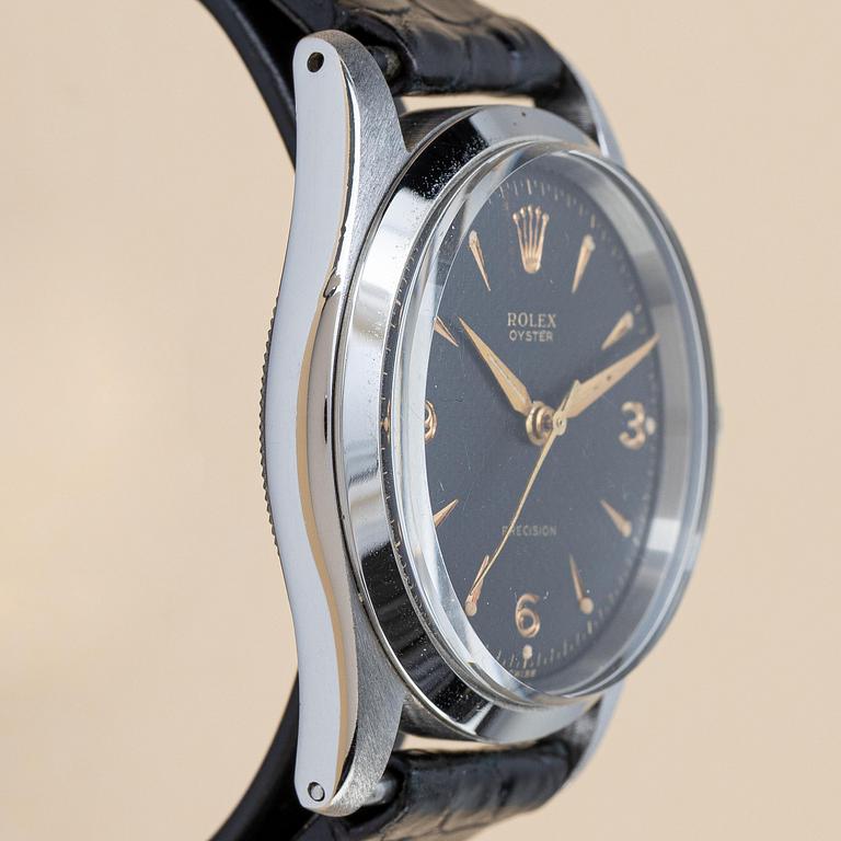 Rolex, Oyster, Precision, "Honeycomb Dial" "Explorer 3-6-9 Dial", ca 1953.