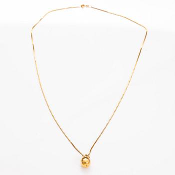 A 14K gold necklace. Finland.