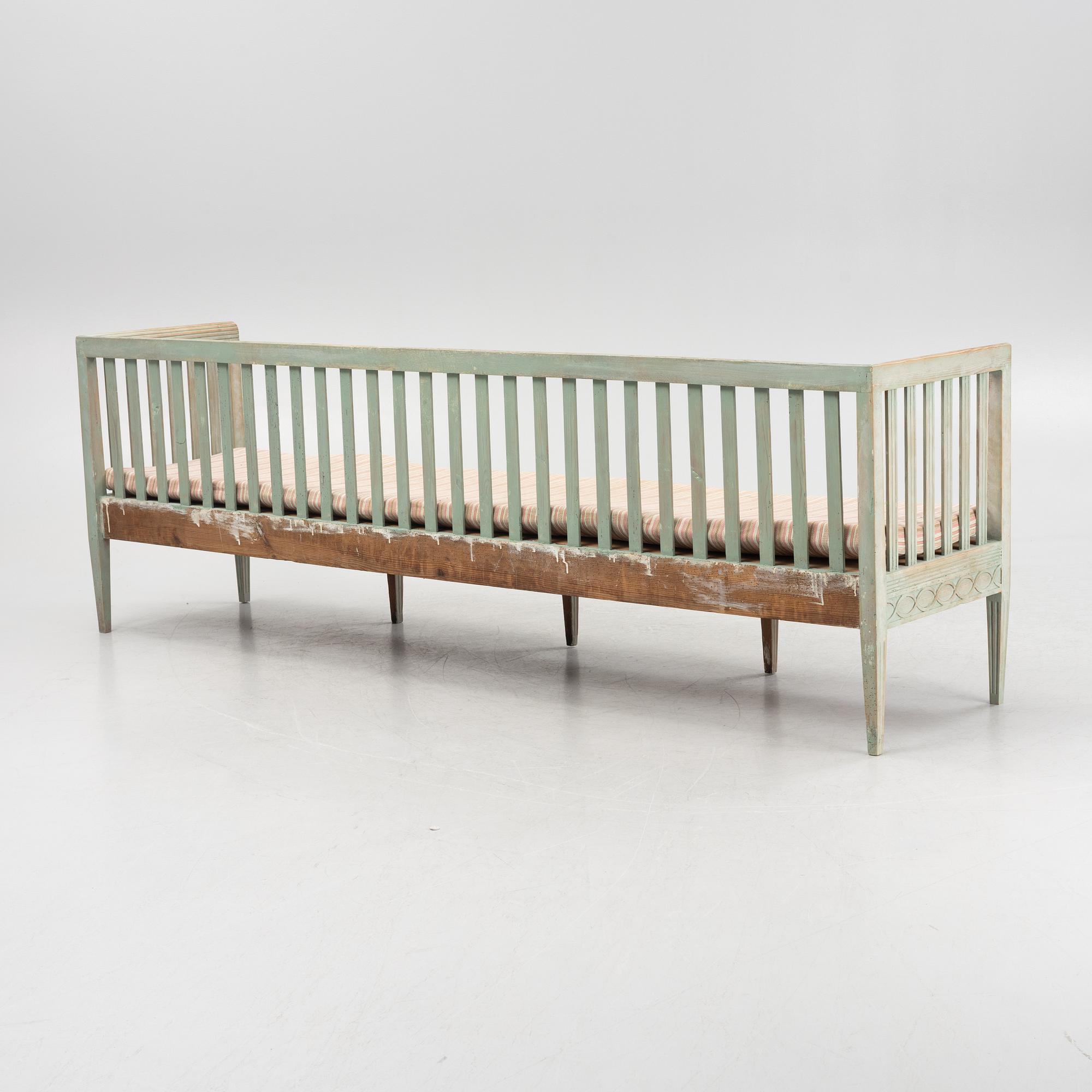 Sofa, Late Gustavian, circa 1800.