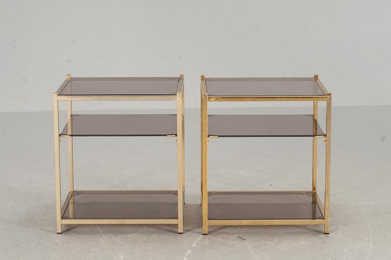 LAMPBORD, ett par, 1900-talets sista fjärdedel.