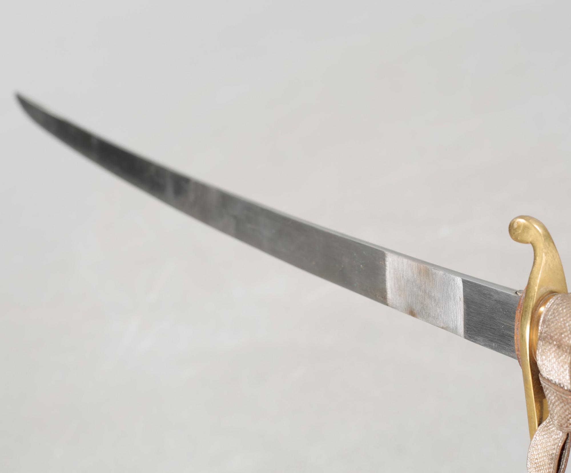 A police sword, first half of the 20th century.