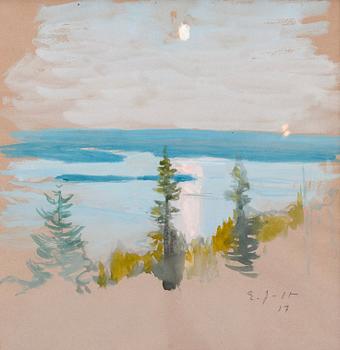 Eero Järnefelt, VIEWS, 2 PCS.