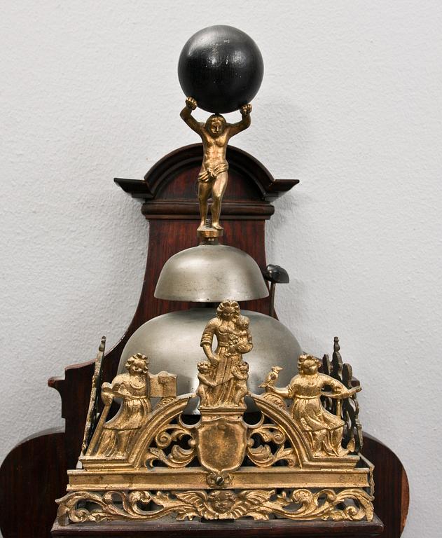 VÄGGUR, troligen Holland, barockstil, 1800-talets slut.
