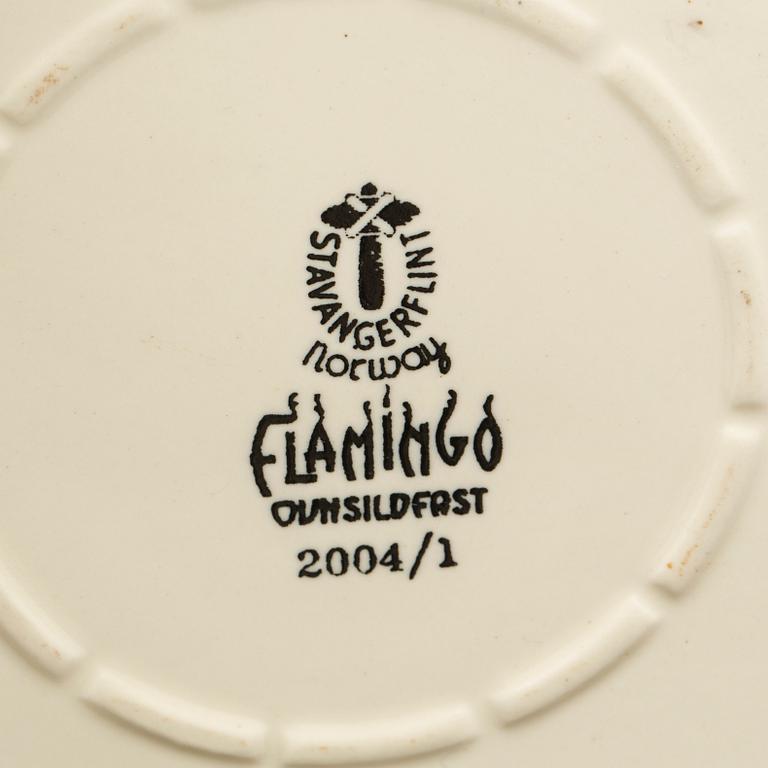 TERRIN med lock, "Flamingo", Stavangerflint.