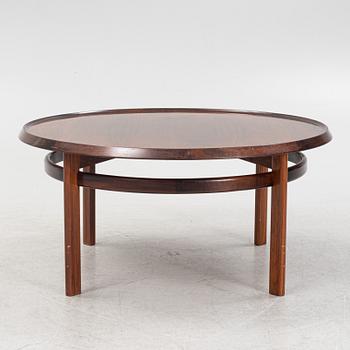 Torbjørn Afdal, a 'Bellis' rosewood-veneered coffee table from Bruksbo, Norway, 1960's/70's.