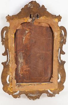 A late 19th century rococo style mirror.