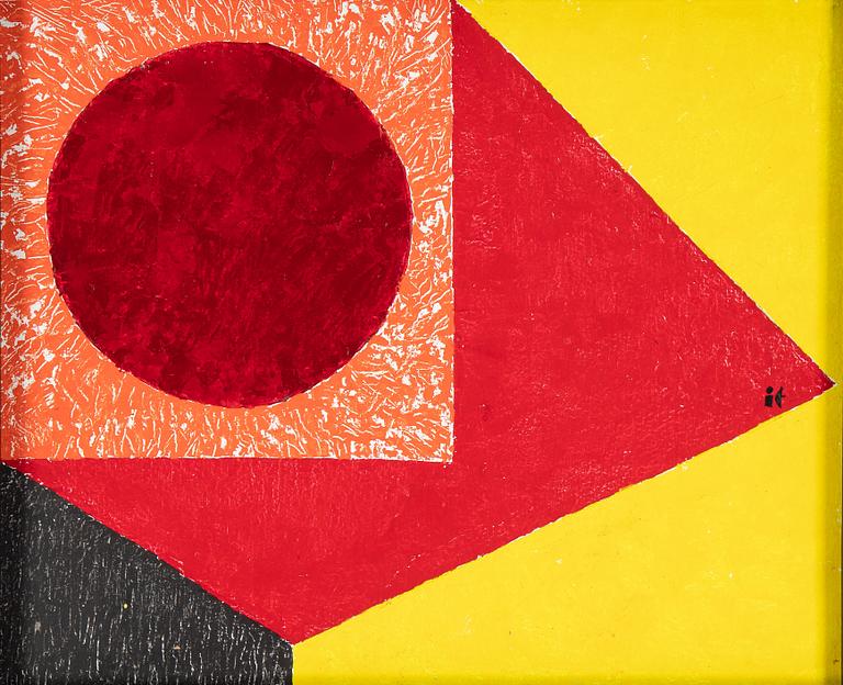 Ingegerd Torhamn, oil on panel, signed.