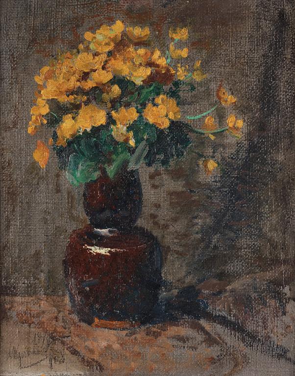 Leon Wyczółkowski, Flower still life.