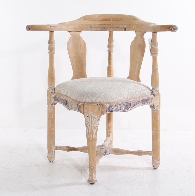 PUDERSTOL. Rokoko, 1700-tal.