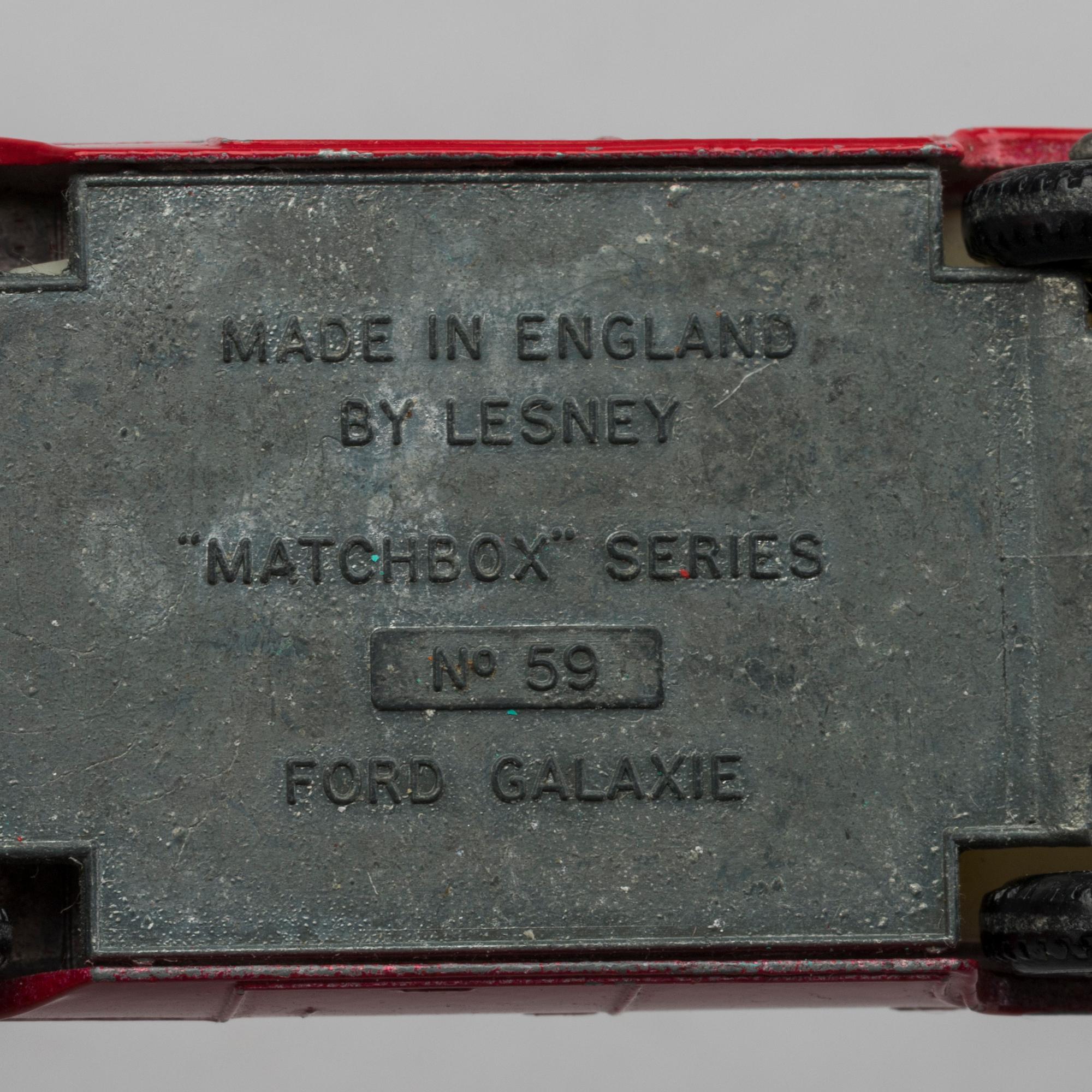 LESNEY MATCHBOX SERIES 4 st, bland annat DAF Girder Truck RW 58C-1.