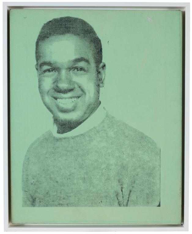 Andy Warhol, "Bobby Short".