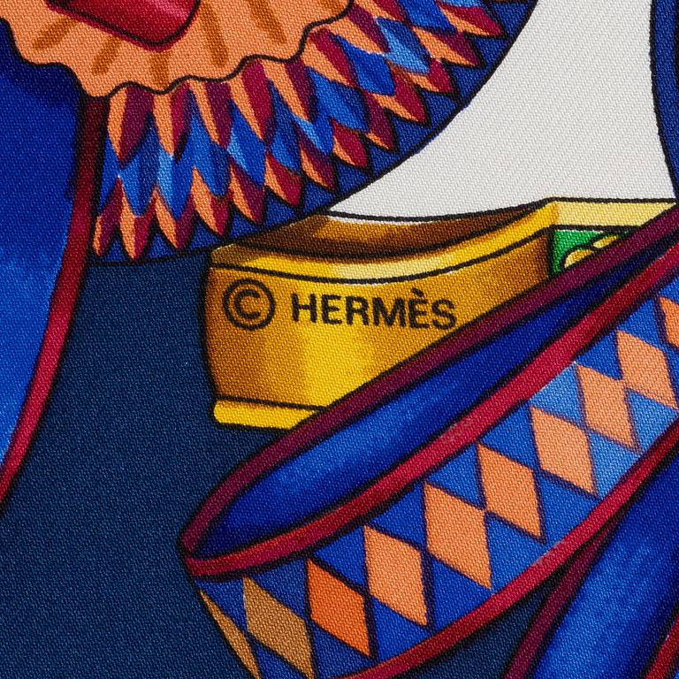 Hermès, scarf, "Les Rubans du Cheval".