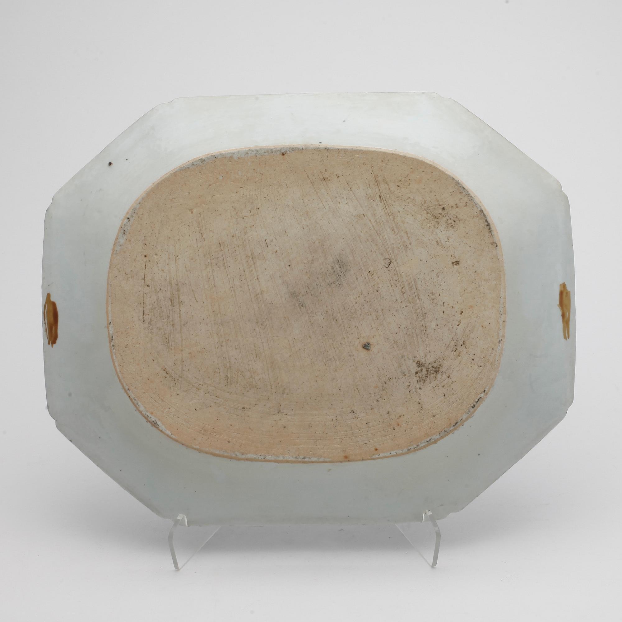 STEKFAT, porslin, Qing dynastin, Qianlong, (1736-95).