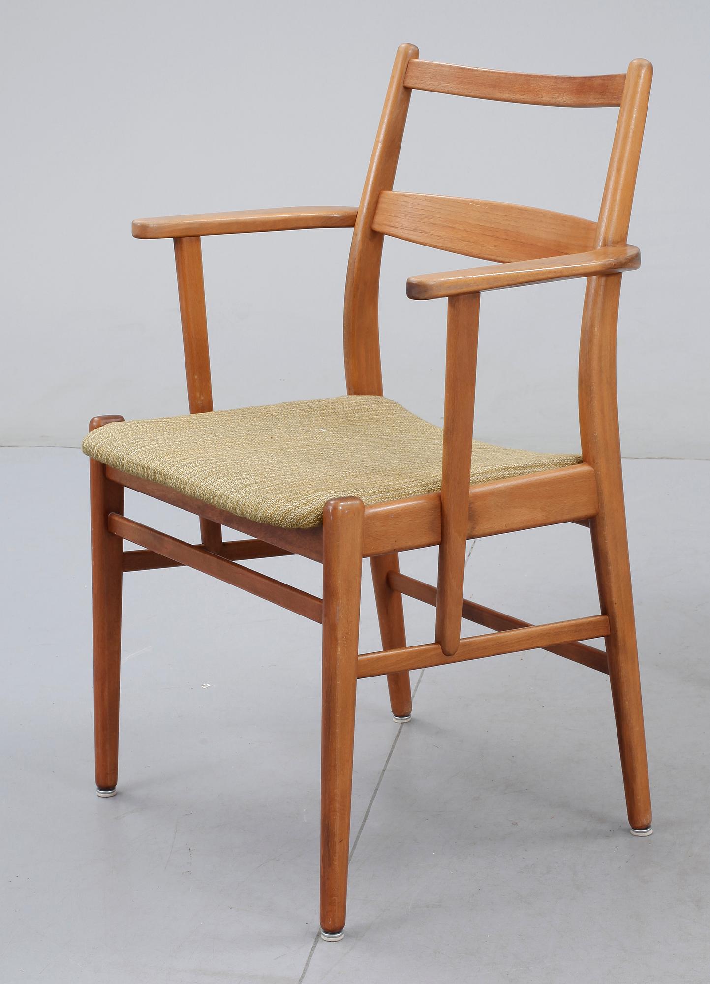 SKRIVBORD samt SKRIVBORDSSTOL, Sverige, 1950/60-tal.