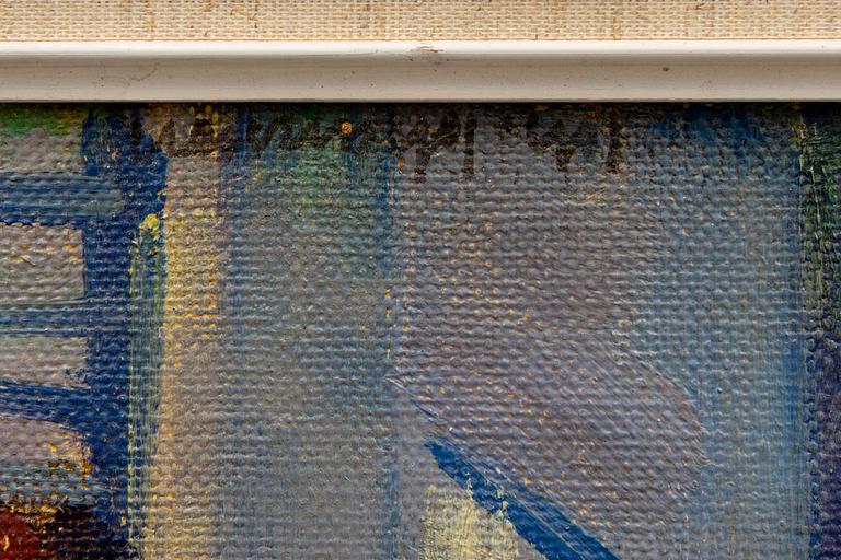 Johan Johansson,  olja på duk, signerad.