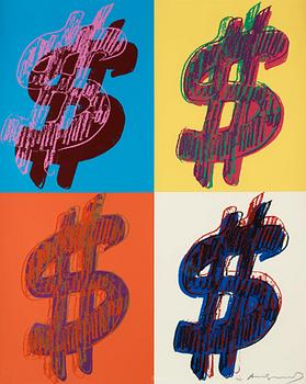 237. Andy Warhol, "$ (Quadrant)".