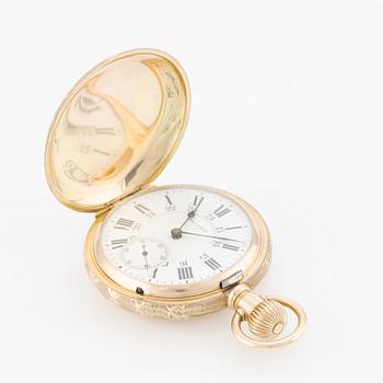 Collection of Twelve Exclusive Gold Pocket Watches, Patek Philippe, Vacheron & Constantin, Omega, IWC, and others.