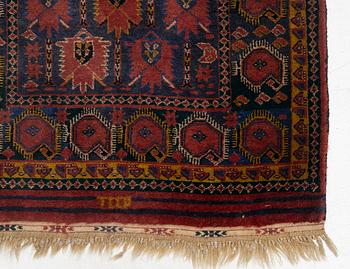 A runner carpet, Beshir, approx. 287 x 84 cm.
