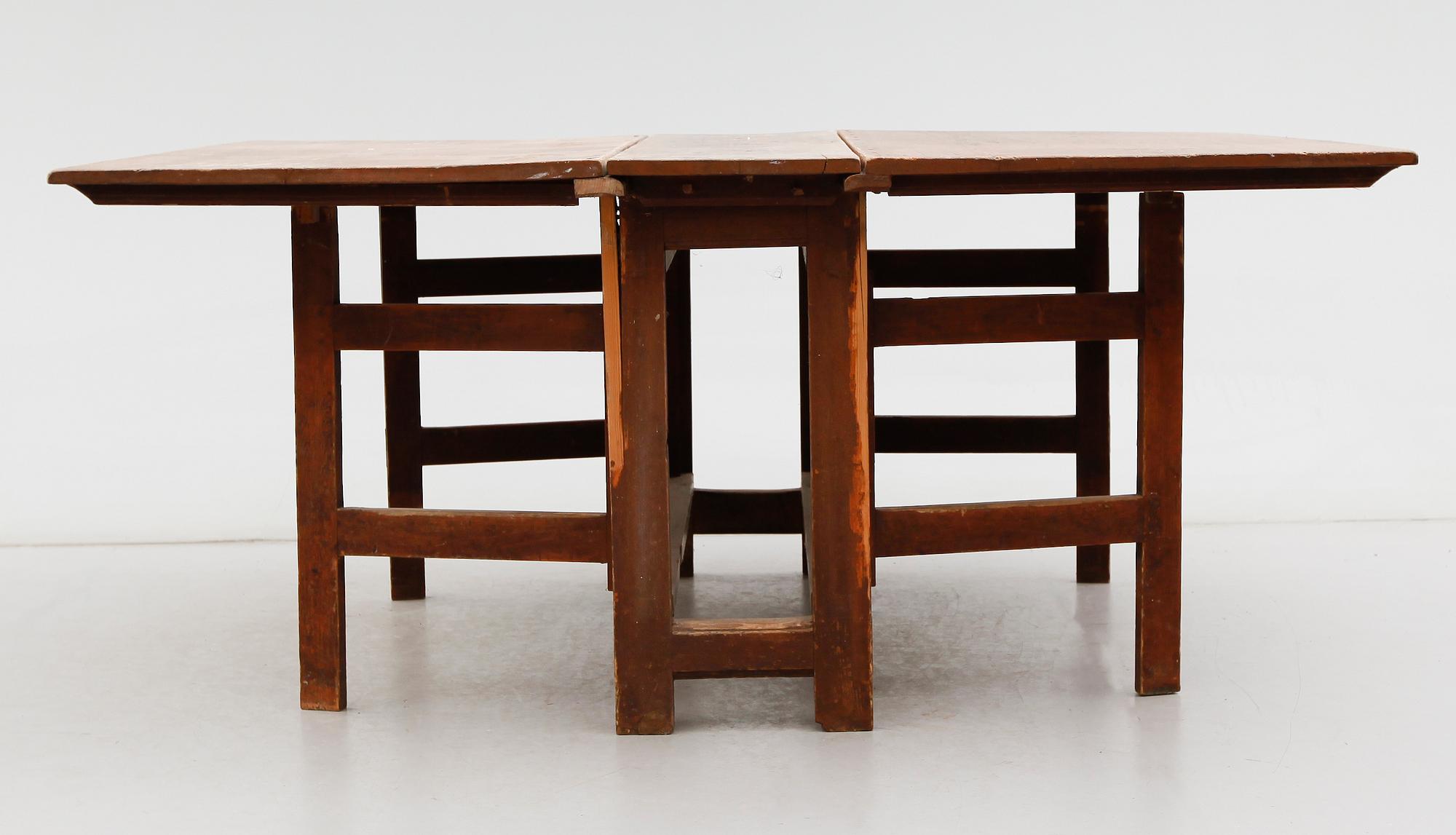 SLAGBORD, allmoge, 1800-talets mitt.