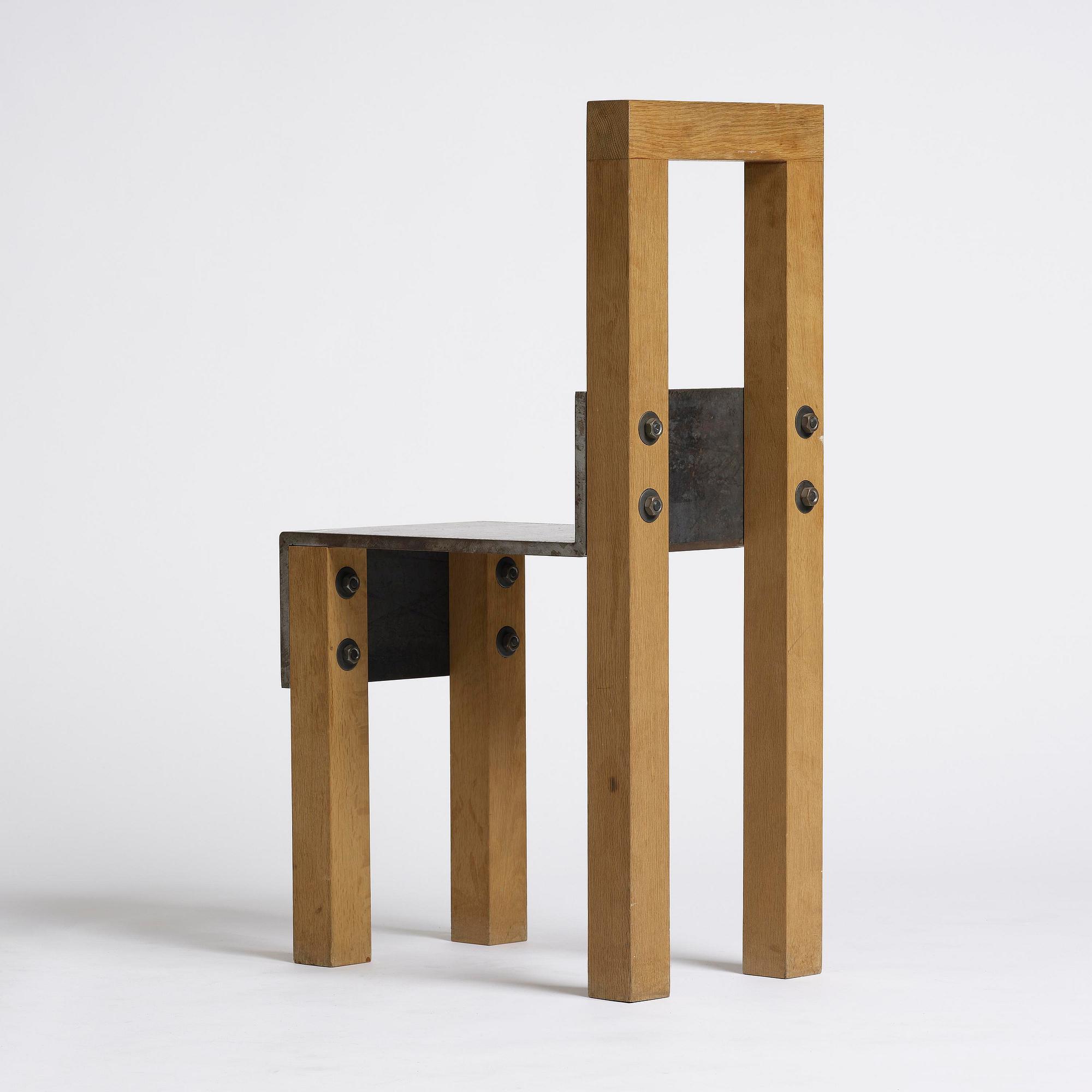 Jonas Bohlin, a "Sto" chair, ed. 4/70, Jonas Bohlin Design AB, Stockholm, post 1990.