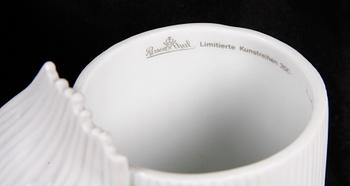 LJUSSTAKE samt VAS, porslin, Rosenthal.